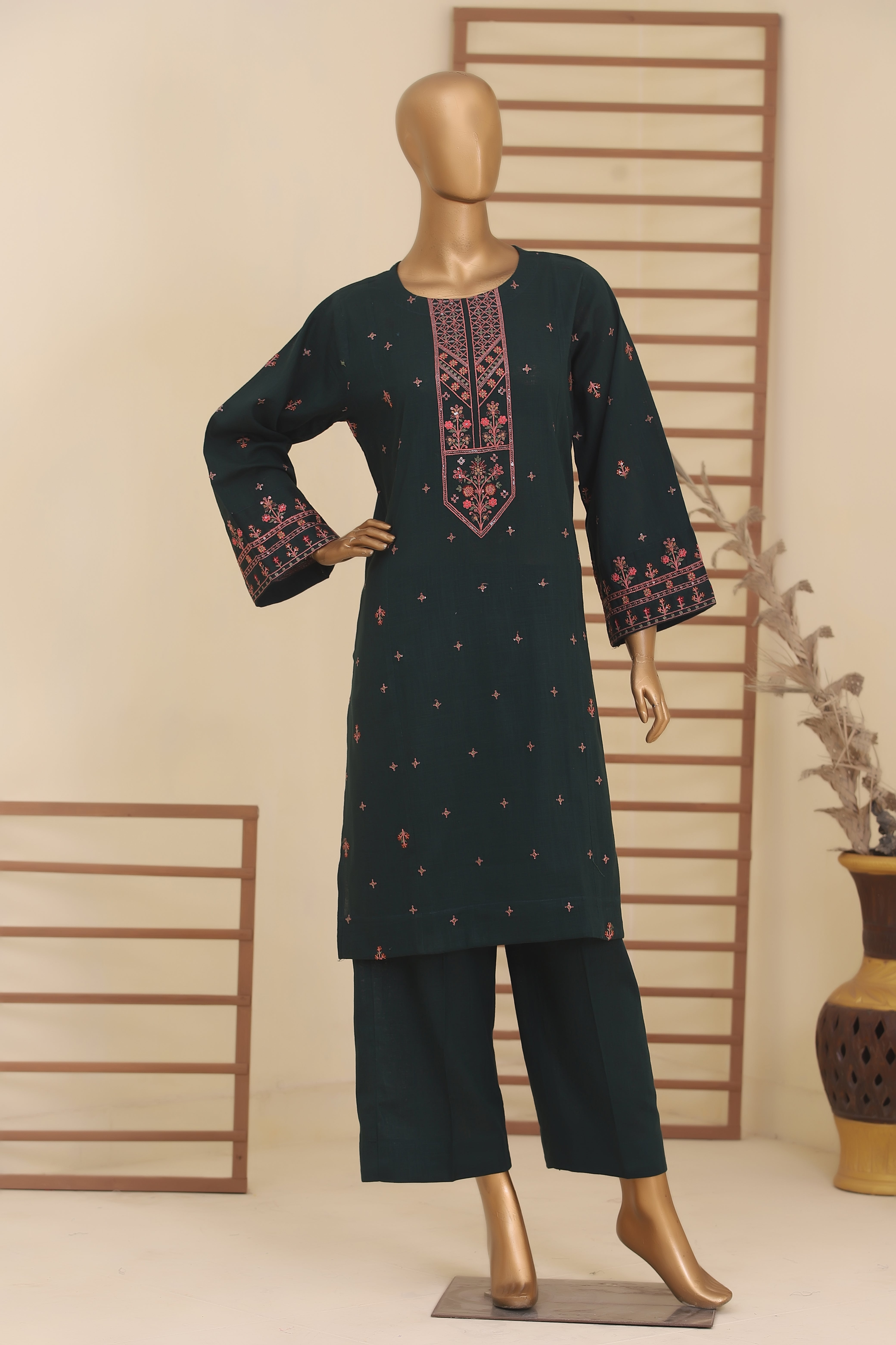 Khaddar 2 Piece Suit