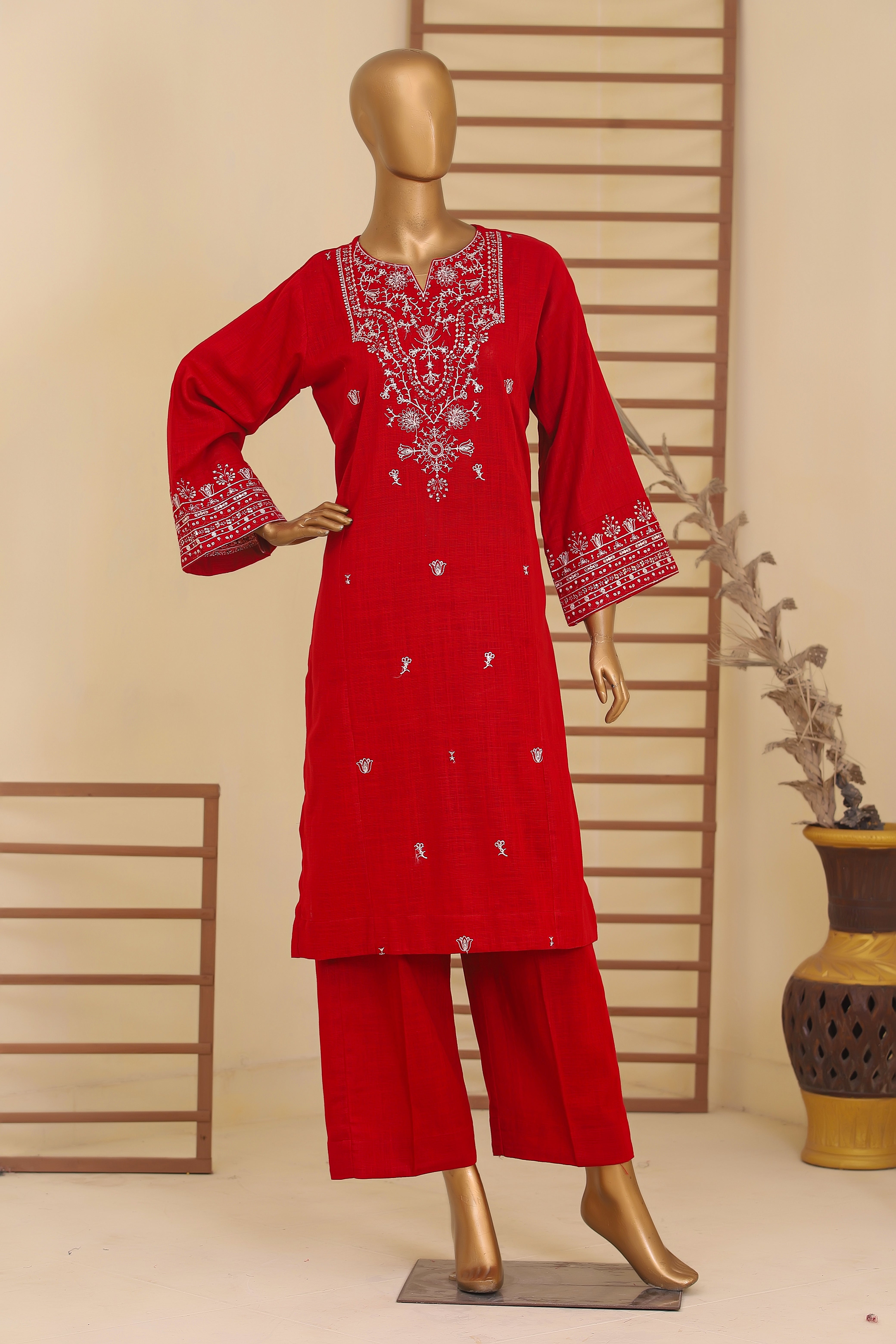 Khaddar 2 Piece Suit