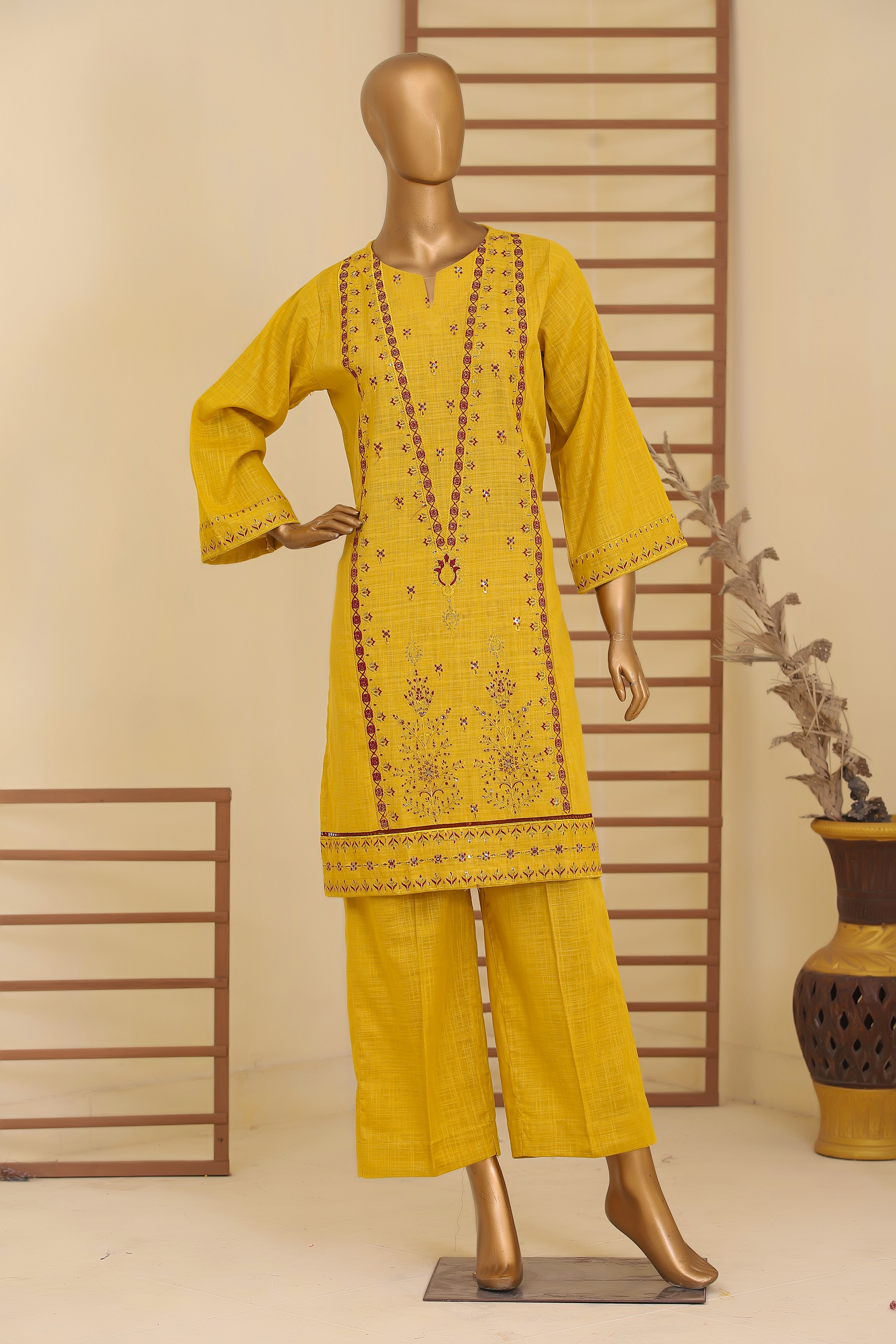 Khaddar 2 Piece Suit