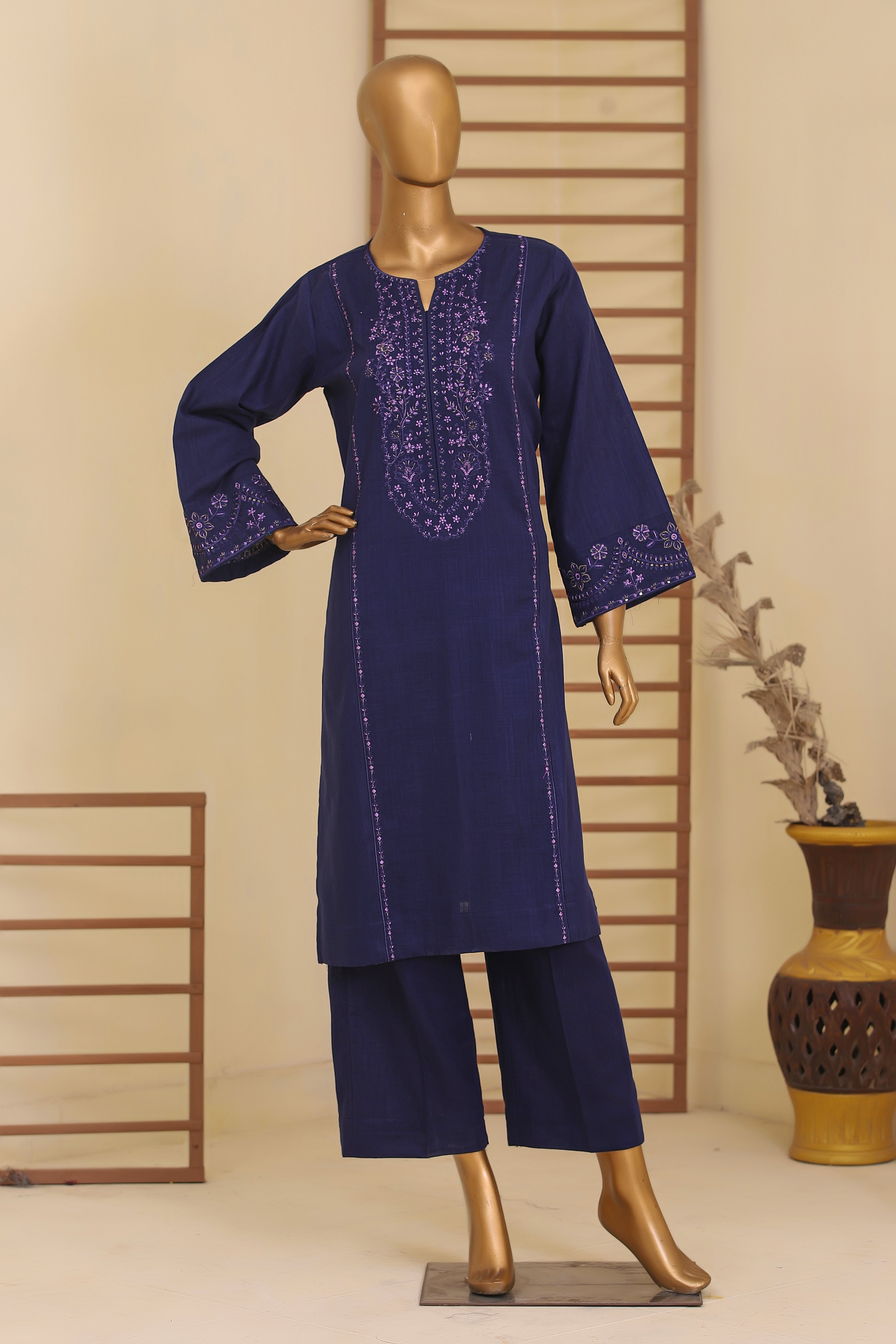 Khaddar 2 Piece Suit