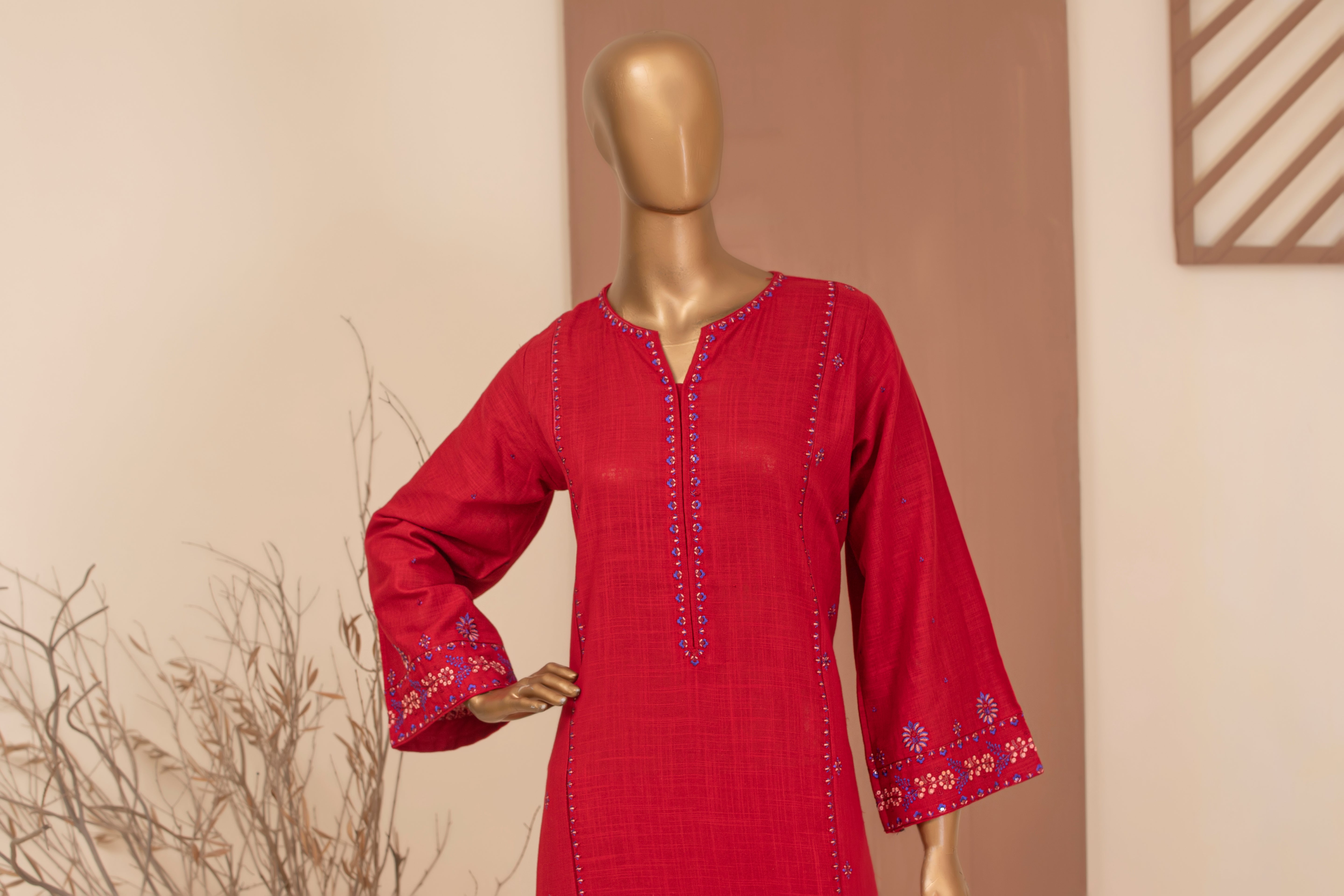 Khaddar 2 Piece Suit